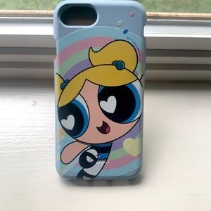 Powerpuff girls Bubbles pela case for iPhone 6/6s/7/8 (NOT IPhone 8+ or similar)